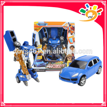 Carro barato transformar modelo de brinquedo brinquedo de brinquedo de plástico para crianças